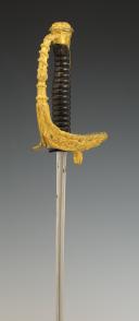 Photo 8 : SABRE D'OFFICIER SUPÉRIEUR DE MARINE, modèle 1853 modifié 1870, Troisième République. 32646