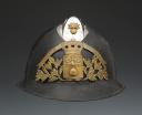 Photo 1 : FRANCOLOR COMPANY FIREFIGHTERS HELMET, type 1933, Fifth Republic. 25189