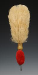 PLUMET POUR TALPACK DE CHASSEURS À CHEVAL DE LA GARDE IMPÉRIALE, modèle 1855, Second Empire. 29899
