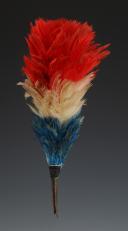 PLUME FOR OFFICER'S HELMET OF A STAFF OFFICER OF A DRAGOON REGIMENT, model 1872-1874, Third Republic. 27811-32