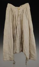 PANTALON DE ZOUAVE TROUPE, Second Empire. 33005R