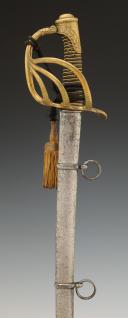 SABRE D'OFFICIER DE CAVALERIE LÉGÈRE, modèle 1822, Restauration. 33781