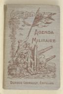 Agenda militaire à l’usage des officiers et sous-officiers, toutes armes 1920-1921. 