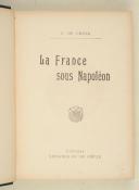 Photo 2 : CROZE (Fr. de) – La France sous Napoléon