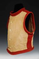 Photo 3 : GILET MATELASSURE POUR CUIRASSE D'OFFICIER DE CUIRASSIERS, Second Empire - Troisième République. 27054-2