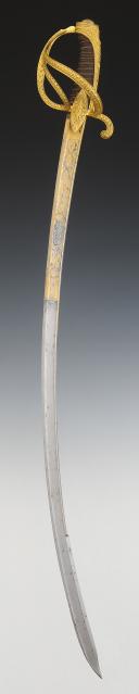 Photo 3 : LIGHT CAVALRY OFFICER SABER, Consulate period. 32697