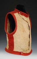 Photo 5 : GILET MATELASSURE POUR CUIRASSE D'OFFICIER DE CUIRASSIERS, Second Empire - Troisième République. 27054-2