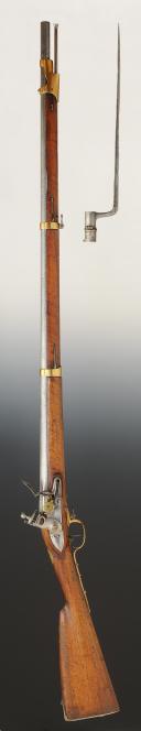 Photo 7 : FUSIL DES GARDES DU CORPS DE MONSIEUR, modèle 1816, Restauration. 32229