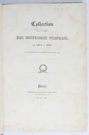 Photo 1 : COLLECTION RAISONNÉE DES UNIFORMES FRANÇAIS DE 1814 À 1824.