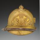 FIREFIGHTER HELMET FROM THE MUNICIPALITY OF SAINT OUEN, type 1885, Third Republic. 24530