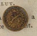 BUTTON OF SEDENTARY VETERANS, model December 4, 1794. Revolution. 20737-45