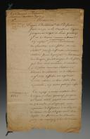 MÉMOIRE « HABILLEMENT DE L'INFANTERIE FRANCOISE CAVALLERIE LEGERE », 1733. 33184-3