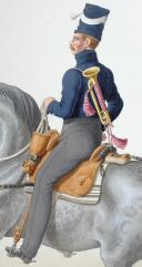 Photo 2 : 1830. Garde Royale. Cuirassiers (2e Régiment). Trompette.