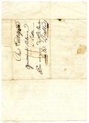 Photo 2 : Blocus de Gênes. LETTRES DE (JH.) BLAISE ET (CH.) MAUPORT à leur famille, 20 juin 1799 et 10 juin 1800.