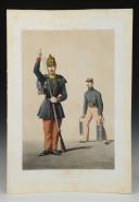 Photo 2 : ARMAND-DUMARESQ - Uniforms of the French army in 1861: Line infantry, rifleman. 27996-15