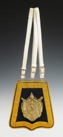 Photo 2 : SABRETACHE TROOP OF THE REGIMENT OF GUIDES OF THE IMPERIAL GUARD, model 1854, Second Empire. 29173