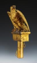 Photo 2 : AIGLE DE DRAPEAU DE LA GARDE NATIONALE, modèle juillet 1852, France. Second Empire, 1852-1870. 29259