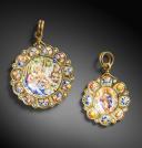 Photo 2 : Pendant jewelry of the Order of Malta attributed to the silversmith Giuseppe Bruno (1618-1682). PHILIPPE MISSILLIER COLLECTION, Giquello Auction House, Drouot - rooms 5-6, March 6 & 7, 2025.