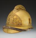 Photo 2 : FIREFIGHTER HELMET FROM THE MUNICIPALITY OF SAINT OUEN, type 1885, Third Republic. 24530