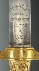 Photo 3 : GLAIVE DE LA GARDE CONSTITUTIONNELLE DU ROI, Monarchie Constitutionnelle (1791-1792).