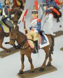 Photo 3 : SOLDATS DE PLOMB, LOT DE DOUZE CAVALIERS 54 mm, Napoléon et la Garde Impériale, Premier Empire.