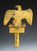 Photo 3 : AIGLE DE DRAPEAU DE LA GARDE NATIONALE, modèle juillet 1852, France. Second Empire, 1852-1870. 29259
