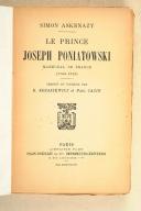 Photo 3 : ASKENAZY. Le Prince Joseph Poniatowski. Maréchal de France. 