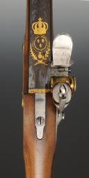 Photo 3 : RIFLE OF THE ROYAL GUARD OF THE KING'S MILITARY HOUSEHOLD, model 1814, Restoration period. 29994