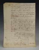 Photo 3 : SOLDIER'S LETTER ADDRESSED TO MR. DE COCQUEREL, Lieutenant Colonel of the National Guard of the Manche department in Cherbourg. 18857-7