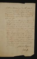 Photo 3 : Eastern Army. SIGNED LETTER BY SARTELON TO THE WAR MINISTER BERTHIER reporting on the strength and logistical organization of the Eastern Army, 22 brumaire year 9 (13 November 1800). 18910-8