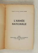 Photo 3 : Gl JOUSSE – " L’armée nationale "