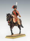 Photo 4 : GEORGES FOUILLÉ, official Marine painter (1909-1994): CAVALIER, EUGÈNE DE BEAUHARNAIS in the uniform of a colonel general of the Chasseurs à Cheval of the Imperial Guard of the First Empire, 20th century. 247-28020JC
