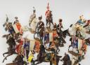 Photo 4 : CBG Mignot figurines: Set of 27 cavalry soldiers, First Empire, manufactured in the 20th century. 30521