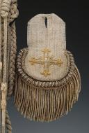 Photo 5 : PAIR OF EPAULETTES AND AIGUILLETTES, BELONGING TO PESCHART D'AMBLY, OF THE 2nd BRIGADE OF THE SECOND COMPANY OF THE MOUSQUETAIRES OF THE KING'S MILITARY HOUSEHOLD (Black Musketeers), Restoration period. 30047.