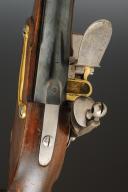 Photo 5 : PAIRE DE PISTOLETS DES GARDES DU CORPS DE LA MAISON MILITAIRE DU ROI, second modèle 1816, Restauration. 30083