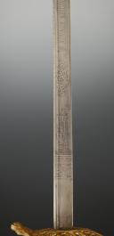 Photo 5 : SABRE D'OFFICIER DE LA MARINE ARGENTINE, Fin XIXème siècle. 32685