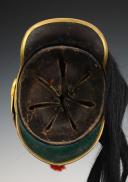 Photo 7 : CASQUE D'OFFICIER DE LA GARDE RÉPUBLICAINE À CHEVAL, modèle 1876, Troisième République. 29567R
