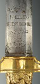 Photo 8 : GLAIVE DE LA GARDE CONSTITUTIONNELLE DU ROI, Monarchie Constitutionnelle (1791-1792).