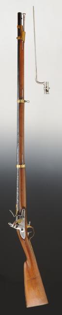 Photo 8 : RIFLE OF THE ROYAL GUARD OF THE KING'S MILITARY HOUSEHOLD, model 1814, Restoration period. 29994
