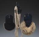 Photo 9 : PAIR OF EPAULETTES AND AIGUILLETTES, BELONGING TO PESCHART D'AMBLY, OF THE 2nd BRIGADE OF THE SECOND COMPANY OF THE MOUSQUETAIRES OF THE KING'S MILITARY HOUSEHOLD (Black Musketeers), Restoration period. 30047.