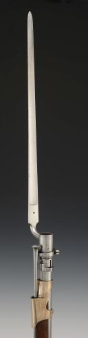 Photo 10 : REWARD RIFLE FOR ROYALIST FOOT TROOPS WHO DISTINGUISHED THEMSELVES DURING CAMPAIGNS AGAINST THE REVOLUTION, awarded to François BEAUVAIS, model 1817, Restoration period. Price: 29990.