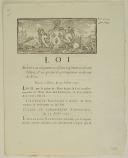 Photo 1 : LOI relative au cinquante-troisième  régiment ci-devant Alsace, & au quatre-vingt-cinquième ci-devant de Foix. Donnée à Paris, le 20 juillet 1791. 3 pages