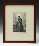 FATHER SIEYES; black and white engraving signed A. Lacauchie, Révolution. 18046-7