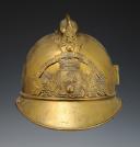 FIREFIGHTER'S HELMET FROM THE MUNICIPALITY OF CHÂTELLERAULT, model 1885, Third Republic. 24521