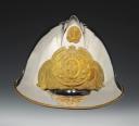 CASQUE DE SAPEURS-POMPIERS DE LA MARINE, modèle 1933, Cinquième République. 30794