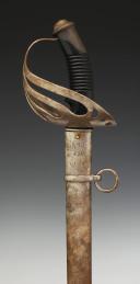 Cavalry Officer's Saber Manufactured for Chile, Worn by the Guards of the Moneda Palace. Based on the 1882 model for cavalry officers, late 19th century. 33016R