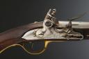 Photo 2 : PISTOLET D'ARÇON DE CAVALERIE, modèle 1763-1766, deuxième type fabrication de 1775, Manufacture de Saint Étienne, Ancienne Monarchie. 30132