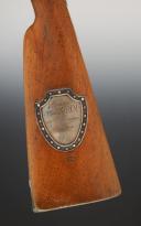 Photo 2 : REWARD RIFLE FOR ROYALIST FOOT TROOPS WHO DISTINGUISHED THEMSELVES DURING CAMPAIGNS AGAINST THE REVOLUTION, awarded to François BEAUVAIS, model 1817, Restoration period. Price: 29990.