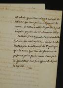 Photo 2 : LOT DE DEUX LETTRES SIGNÉES JEAN-NICOLAS PACHE, l'une en 1792 en sa qualité de Ministre de la Guerre, la seconde en 1793 en sa qualité de maire de Paris. 18915-17