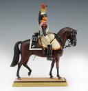 Photo 3 : GEORGES FOUILLÉ, Painter of the French Navy. (1909-1994): Cavalryman, First Empire Cuirassier, 20th century. 193A-28020JC